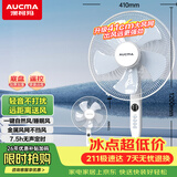 澳柯玛加大金属风网遥控落地扇/电风扇/家用办公室风扇/台扇/静电子定时轻音空气循环台式小风扇905(Y)