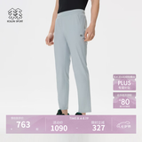 KOLON SPORT/可隆长裤 男子松紧防晒UPF50+弹力针织户外运动休闲裤 LHLP5MNT15-LG 浅灰色 2XL 185/90B