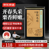 京东京造【2026新茶】明前特级信阳毛尖100g地标非遗嫩芽绿茶高端茶叶送礼