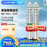 爱惠浦（Everpure）厨房餐饮用水过滤  净水器主滤芯 MC2-CN 两支装