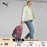彪马（PUMA）轻便旅游通勤大容量双肩包男女款大学生书包电脑包075487 咖紫色-41 OSFA/均码