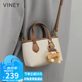 viney包包女包牛皮水桶包轻奢斜挎手提单肩包生日七夕情人节礼物送女友