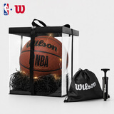 威尔胜NBA经典PU7号球室内外通用篮球礼盒套装【需自行组装】