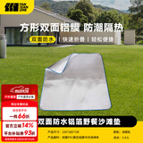 探险者（TAN XIAN ZHE）防潮垫户外帐篷垫子防水布铝箔野餐垫子地铺垫沙滩垫多人加宽 【加厚防水200x150cm】