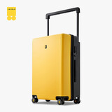 地平线8号（LEVEL8）行李箱男女密码万向轮拉杆箱 大旅行家24英寸宽拉杆PC箱 黑黄拼色