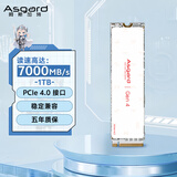 阿斯加特（Asgard）AN4+ 1TB SSD固态硬盘 M.2接口(NVMe协议) PCIe 4.0 读速高达7000MB/s 适配黑神话悟空