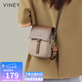 viney牛皮手机包洋气包包女包品牌单肩斜挎包生日七夕情人节礼物送女友