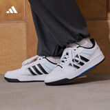 adidas ENTRAP美式校园风运动鞋少年感复古篮球风板鞋阿迪达斯   白色/黑色（JQ3924）   40