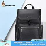暇步士（Hush Puppies）双肩包男时尚背包14英寸电脑包出差旅行包办公多功能生日礼物