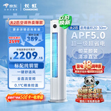 长虹空调大2匹京东严选熊猫懒超一级省电外机双排纯铜管客厅柜机国家补贴KFR-51LW/JDC1+R1十年包修