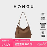 红谷瓶安纳福hobo包包真皮单肩腋下包牛皮斜挎包女士包七夕情人节礼物