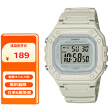 卡西欧（CASIO）手表男复古小方块运动防水学生男女f91w系列手表W-218HC-8A