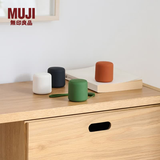 MUJI 便携式无线音箱 迷你小音箱 桌面音响 蓝牙 灰白色
