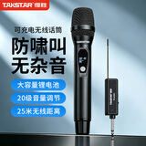 得胜（TAKSTAR）TS-K301无线麦克风 动圈麦克风吉他弹唱K歌唱歌户外音响会议舞台话筒 无线一拖一