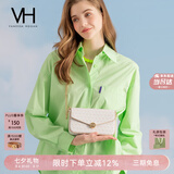 VANESSA HOGAN VH女包山茶花信封包轻奢老花链条小包单肩斜挎包七夕礼物送女友