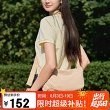 高尔夫（GOLF）斜挎包女休闲单肩包时尚包包女包防泼水通勤百搭帆布包七夕礼物