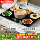 帕德弗（PADEFU）暖菜板 热菜板 饭菜保温板 加热板 家用餐桌垫 长方形多功能电热保温板 母婴恒温奶神器