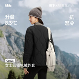 蕉下（beneunder）外套秋冬女气绒服似羽绒棉服圆领可机洗内胆夹棉CL023