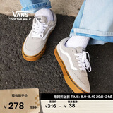 VANS范斯官方 Brooklyn LS灰色生胶底简约复古男鞋板鞋 灰色 40.5