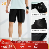 361°运动短裤夏季男休闲裤跑步宽松健身超薄五分裤子男652124711-3