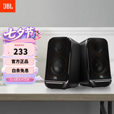 JBL七夕礼物 PS3500 无线蓝牙音箱桌面音响电脑台式游戏音响笔记本音箱低音炮播放器PS3300升级版 75周年典藏款 EQ风潮音染 黑色