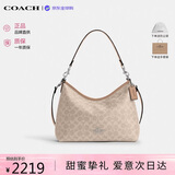 蔻驰（COACH）【品牌直供】新款女包LAUREL流浪包斜挎包沙黄CEY95生日礼物