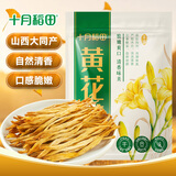 十月稻田 山西大同黄花菜 200g 金针菜 干度足 煲汤凉拌炒菜火锅食材