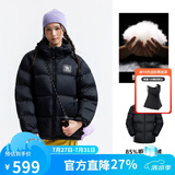 骆驼（CAMEL）【拒水羽绒】户外羽绒服冬新款中长款男女加厚外套羽绒服