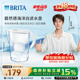 碧然德（BRITA）过滤净水器 家用滤水壶 净水壶 Marella 海洋系列 3.5L（白色）