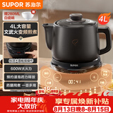 苏泊尔（SUPOR）4L煎药壶中药壶电砂锅养生壶煎药煲药膳两用全自动家用600W变频分体式SW-40Y09