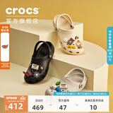 CROCS卡骆驰经典洞洞鞋男鞋一脚蹬女鞋沙滩鞋拖鞋|10001 黑色-001(含智必星) 43 (270mm)