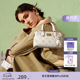 纽芝兰（NUCELLE）飞马波士顿包包2026新款轻奢小众手提斜挎女士包包生日礼物送女生