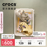 卡骆驰（CROCS）檀健次同款经典泡芙洞洞鞋百舒适男沙滩鞋女鞋休闲鞋|207521 骨白色-2Y2(含智必星) 36 (220mm) 37