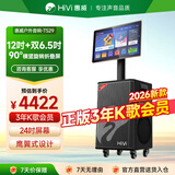 惠威（HiVi）户外广场舞音响带显示屏家庭KTV麦克风一体机k歌音响带蓝牙拉杆家用卡拉OK唱歌全套设备TS29