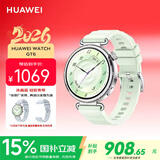 华为（HUAWEI）WATCH GT 6 薄荷青 华为智能手表多维情绪健康全新骑行体验华为GT6手表GT5升级 新色上市