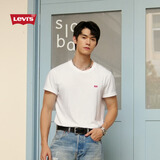 李维斯Levi's情侣同款美式复古简约休闲时尚宽松LOGO印花短袖T恤