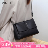 viney牛皮包包女包斜挎妈妈包中年轻奢单肩包生日七夕情人节礼物送女友