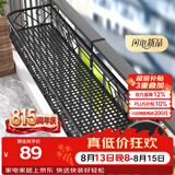 安尔雅花架阳台装饰多层家用置物架户外铁艺花架子客厅绿萝多肉花盆架
