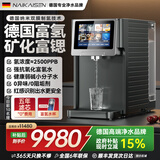 耐凯森德国耐凯森富氢水机净水机直饮机冰热一体台式净饮机家用RO反渗透净水器富氢富锶水小分子水饮水机 小分子富氢富锶-升级款(手动加水)