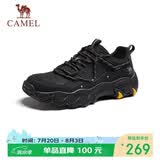 骆驼（CAMEL）山城猫爪户外登山透气舒适休闲运动徒步鞋男 G15M342054 黑色 42