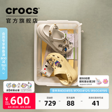 卡骆驰（CROCS）檀健次同款经典泡芙洞洞鞋百舒适男沙滩鞋女鞋休闲鞋|207521 骨白色-2Y2(含智必星) 39 (240mm)