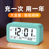 钟小白多功能电子闹钟智能2026新款学生专用起床神器时间管理器大音量强力叫醒桌面时钟电子钟礼物双11