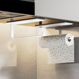 虎先森厨房纸巾架免打孔纸挂架保鲜膜袋收纳懒人抹布架子卷纸架