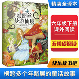 爱丽丝梦游仙境 快乐读书吧 小初学生 爱丽丝漫游奇境 六年级下册 精装全译本（附精美插图）中小学课外阅读 课外阅读 暑期阅读 课外书 暑假作业 一升二暑假衔接 小升初暑假衔接
