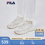 FILA斐乐女鞋跑步鞋情侣同款老爹鞋FILA MARS火星鞋男鞋休闲运动鞋 【男款】奶白/砂色-GS 40