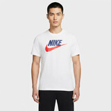 耐克NIKE男子运动T恤纯棉运动休闲舒适百搭上衣DX1986-102白L