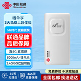 中国联通移动随身wifi6无线网卡免插卡车载随身便携支持5G/4G设备上网路由器流量网卡宽带2026款全国通用 【5G高速版】智能双频+16台设备连接