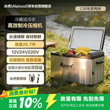 冰虎（Alpicool） 压缩机车载冰箱C30车家两用货车轿车冷冻冷藏户外防震速冻冰箱