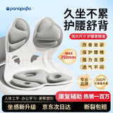Panapopo人体工学护腰坐垫靠背椅一体支撑矫坐姿防驼背办公室久坐不累神器