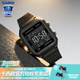 卡西欧（CASIO） 男表女表卡西欧手表男女情侣表学生时尚运动表太阳能双显电子表 W-221H-1BVPF深空纯黑（反显